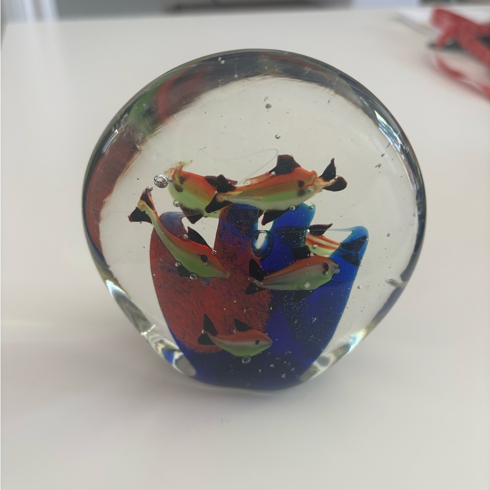 Glass Fish Morano style